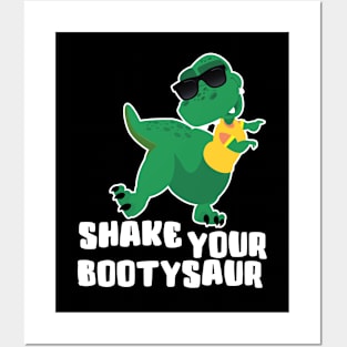 Dinosaur Twerking Shake Your BootySaur Posters and Art